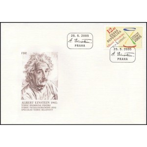 0437 FDC - Světov&yacute; rok fyziky