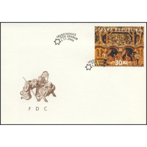 0582 FDC - Třebechovick&yacute; betl&eacute;m