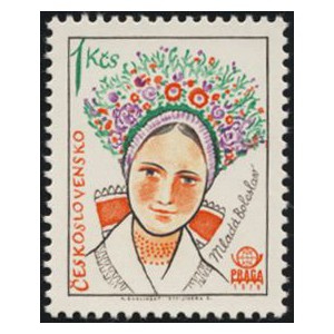 2263-2266 (s&eacute;rie) - N&aacute;rodn&iacute; lidov&eacute; kroje
