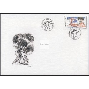 0613 FDC - Cestovatelka Barbora Mark&eacute;ta Eli&aacute;&scaron;ov&aacute;