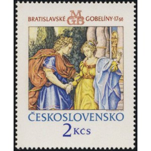 2102-2103 (s&eacute;rie) - Bratislavsk&eacute; gobel&iacute;ny