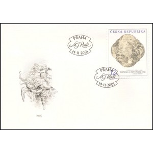 0309-311 FDC (s&eacute;rie) - Uměleck&aacute; d&iacute;la na zn&aacute;mk&aacute;ch
