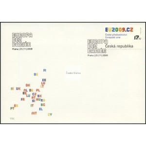 0584 FDC - Česk&eacute; předsedictv&iacute; v Radě EU