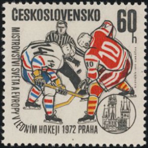 1953-1954 (s&eacute;rie) - MS a ME v ledn&iacute;m hokeji v Praze