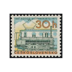 1947 - 100. v&yacute;roč&iacute; železnice Ko&scaron;ice - Bohum&iacute;n