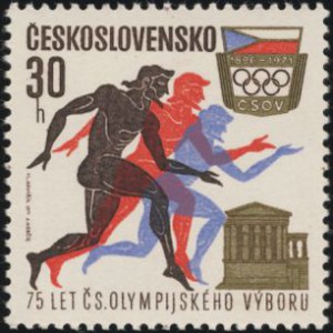 1933-1936 (s&eacute;rie) - 75. v&yacute;roč&iacute; ČSOV a olympijsk&eacute; hry 1972