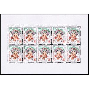 2263-2266 (s&eacute;rie PL 10) - N&aacute;rodn&iacute; lidov&eacute; kroje