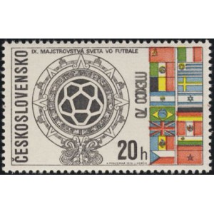 1846-1851 (s&eacute;rie) - IX. Mistrovstv&iacute; světa v kopan&eacute; Mexico 1970