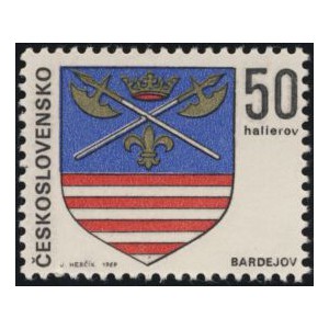 1792-1797 (s&eacute;rie) - Znaky československ&yacute;ch měst