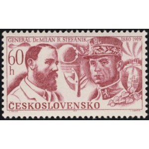 1765 - 50. v&yacute;roč&iacute; &uacute;mrt&iacute; Milana Rastislava &Scaron;tef&aacute;nika