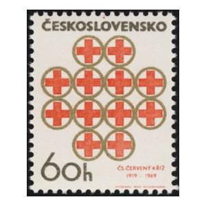 1741-1742 (s&eacute;rie) - Červen&yacute; kř&iacute;ž