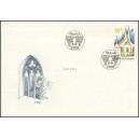 0571 FDC - PRAGA 2008 - kl&aacute;&scaron;ter Emauzy v Praze