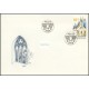0571 FDC - PRAGA 2008 - klášter Emauzy v Praze