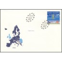 0538 FDC - Česk&aacute; republika v Schengensk&eacute;m prostoru