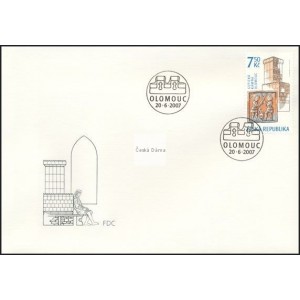 0521-522 FDC (s&eacute;rie) - Uměleck&aacute; řemesla - historick&aacute; kamna