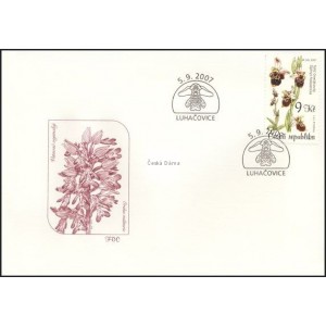 0525-528 FDC (s&eacute;rie) - B&iacute;l&eacute; Karpaty