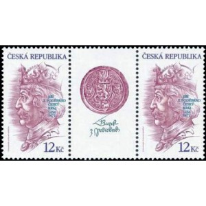 0547 (spojka vodorovně) - Jiř&iacute; z Poděbrad