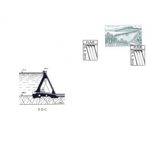 0763 FDC - Vodn&iacute; d&iacute;lo Fl&aacute;je