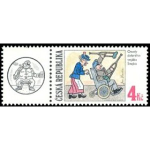 0153-0155 (s&eacute;rie KL) - Česk&yacute; kreslen&yacute; humor - Osudy dobr&eacute;ho voj&aacute;ka &Scaron;vejka