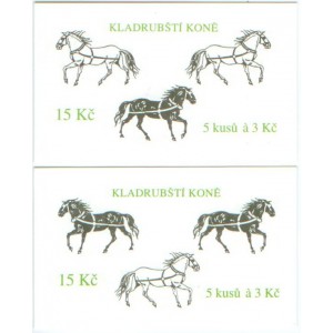 ZS48-49 (s&eacute;rie) - Kladrub&scaron;t&iacute; koně