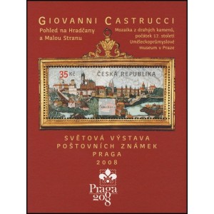 0488A (ar&scaron;&iacute;k) - Giovanni Castrucci - Pohled na Hradčany