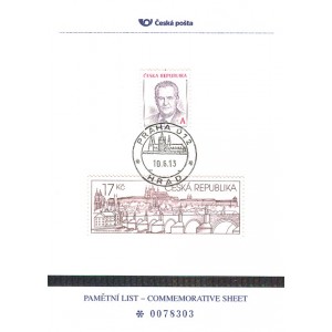 PLZ35 - Prezident Zeman a Pražsk&yacute; Hrad