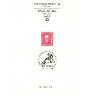 PTM03 - 77. v&yacute;roč&iacute; založen&iacute; Po&scaron;tovn&iacute;ho muzea v Praze