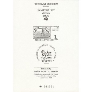PTM05b - Př&iacute;loha knihy Po&scaron;ta v ghettu Terez&iacute;n