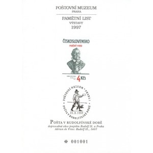 PTM09 - Po&scaron;ta v rudolf&iacute;nsk&eacute; době