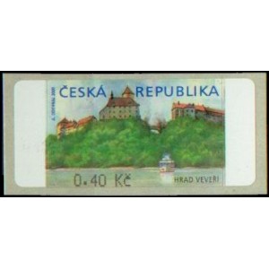 AU 1B (0,40 Kč) - Hrad Veveř&iacute;