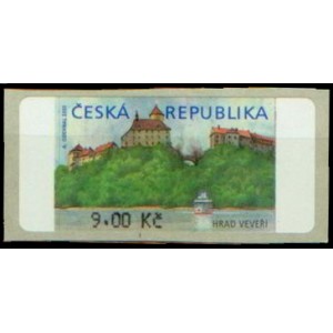AU 1B (9,00 Kč) - Hrad Veveř&iacute;