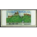 AU 1C (0,40 Kč) - Hrad Veveř&iacute;
