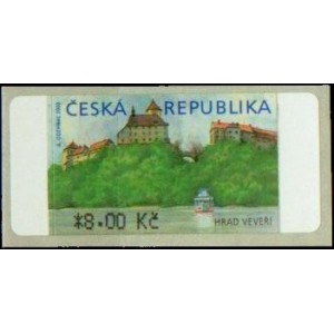 AU 1C (8,00 Kč) - Hrad Veveř&iacute;