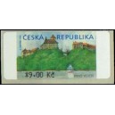AU 1C (9,00 Kč) - Hrad Veveř&iacute;