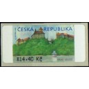 AU 1C (14,40 Kč) - Hrad Veveř&iacute;