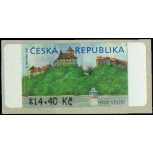 AU 1C (14,40 Kč) - Hrad Veveř&iacute;