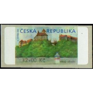 AU 1C/2 (2,00 Kč) - Hrad Veveř&iacute;