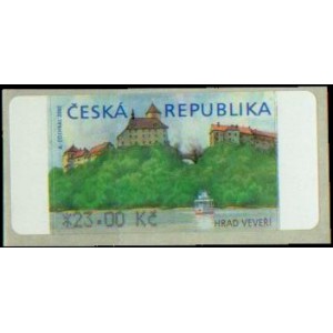 AU 1C/2 (23,00 Kč) - Hrad Veveř&iacute;