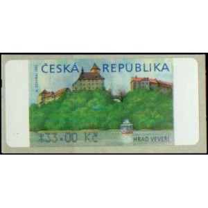 AU 1C/2 (33,00 Kč) - Hrad Veveř&iacute;