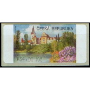 AU 4A (34,00 Kč) - Z&aacute;mek Průhonice