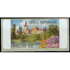 AU 4A (43,00 Kč) - Z&aacute;mek Průhonice