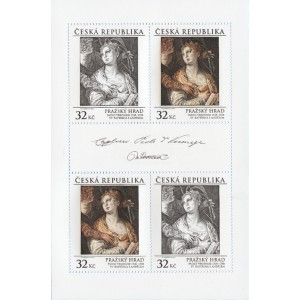 0926-927 (PL) - Pražsk&yacute; hrad - Paolo Veronese: Svat&aacute; Kateřina s andělem