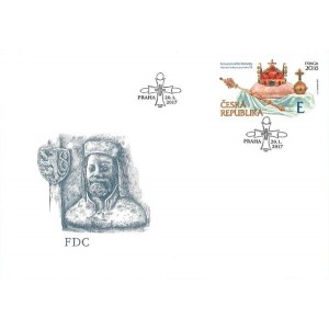 0915 FDC - Korunovačn&iacute; klenoty