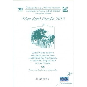 PPM7 - Den česk&eacute; filatelie 2010