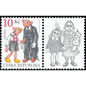 0599 KP - Dětem - Spejbl a Hurv&iacute;nek