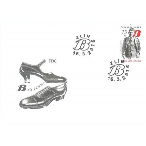 0878 FDC - Osobnosti: Tom&aacute;&scaron; Baťa