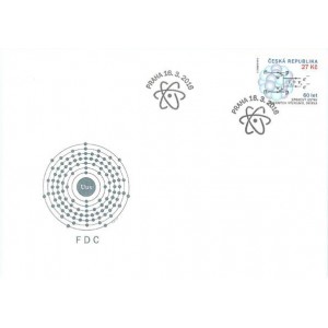 0880 FDC - Spojen&yacute; &uacute;stav jadern&yacute;ch v&yacute;zkumů v Dubně &ndash; 60 let