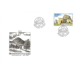 0881 FDC - Kr&aacute;sy na&scaron;&iacute; vlasti: Hrad Buchlov