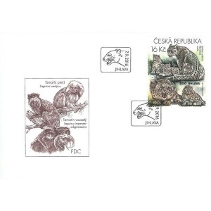 0894-897 FDC (s&eacute;rie) - Ochrana př&iacute;rody - Zoologick&eacute; zahrady I
