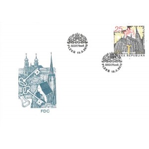 0837 FDC - Plzeň - Evropsk&eacute; město kultury